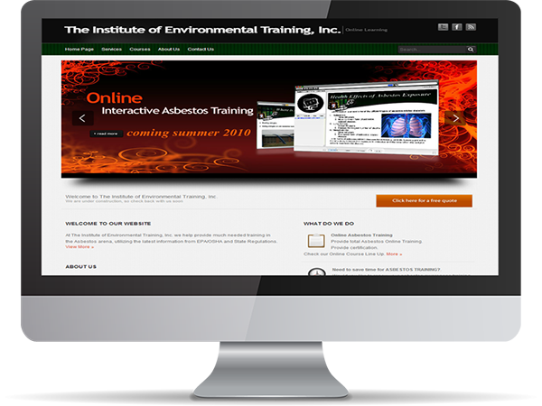 The Institute of Environmental Training, inc. by DDavisDesign Internet Marketing Tech Support