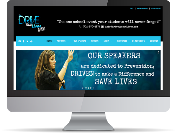 Drive To Save Lives Vision Fillers by DDavisDesign Internet Marketing Tech Support