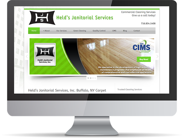 HJS Helds Janitorial Services Vision Fillers DDavisDesign Internet Marketing Tech Support